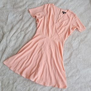 Express Coral Dress